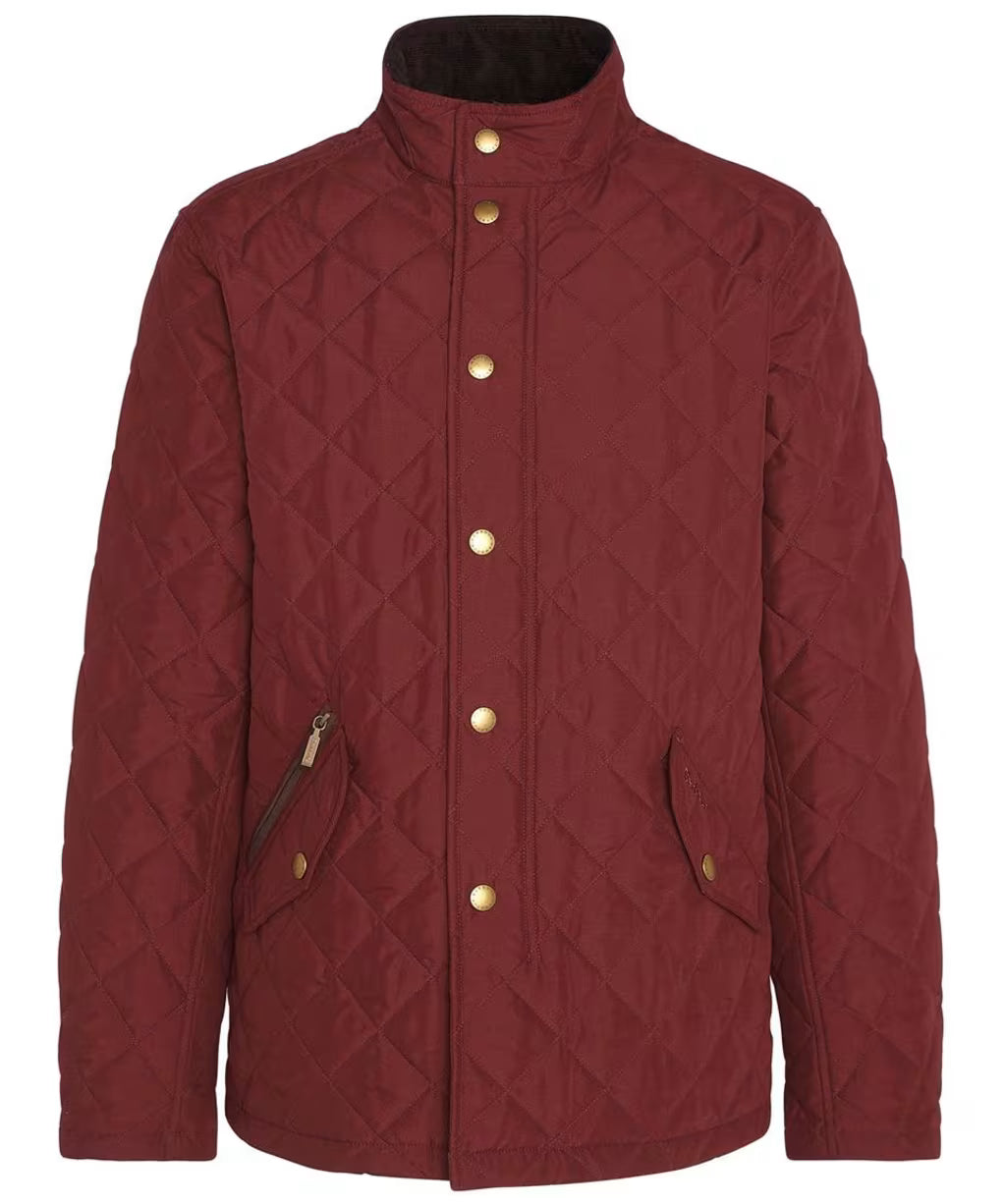[MQU0784RE91] MENS BARBOUR SHOVELER QUILTED JACKET