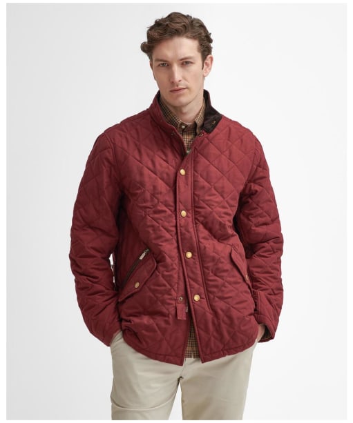 [MQU0784RE91] MENS BARBOUR SHOVELER QUILTED JACKET