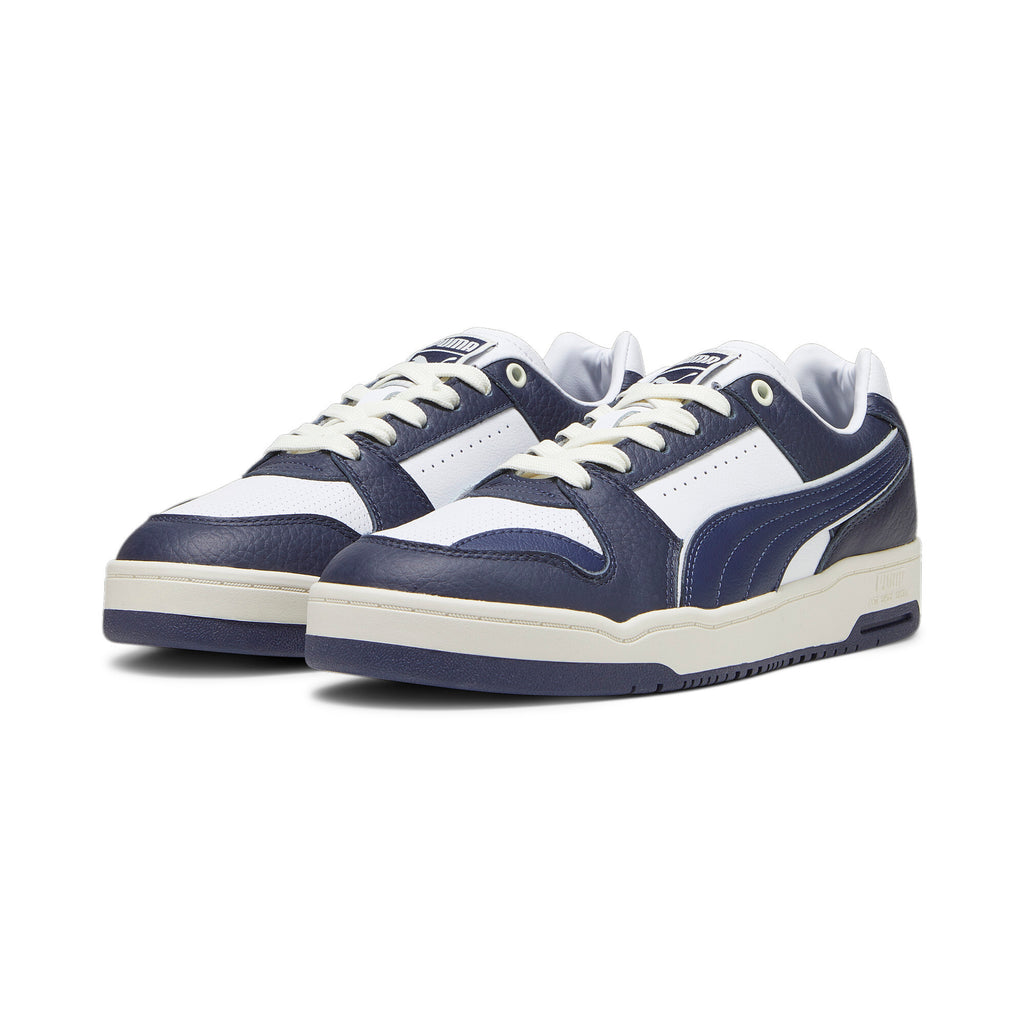 [394693-01] MENS PUMA SLIPSTREAM LO VINTAGE 'NEW NAVY WHITE'