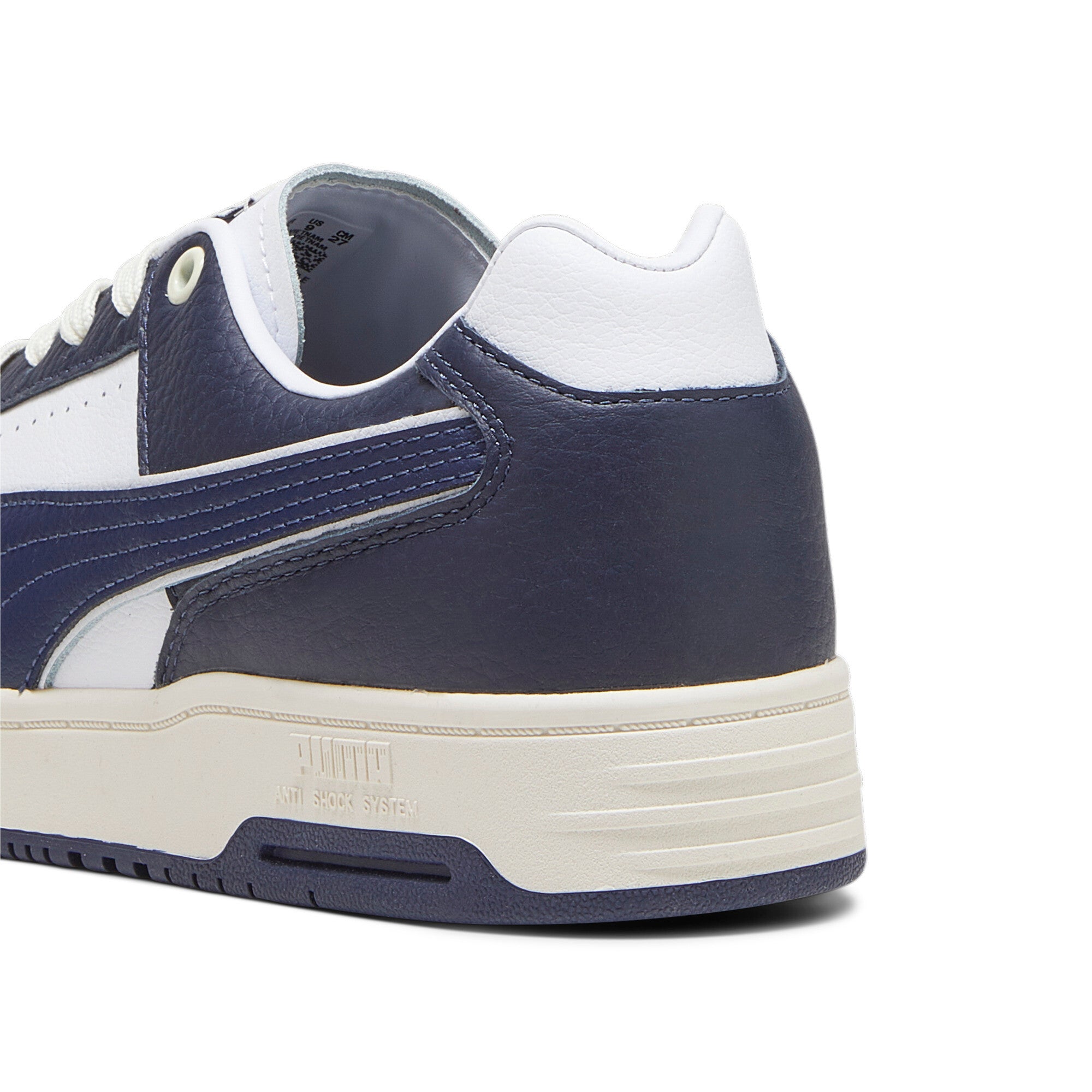[394693-01] MENS PUMA SLIPSTREAM LO VINTAGE 'NEW NAVY WHITE'