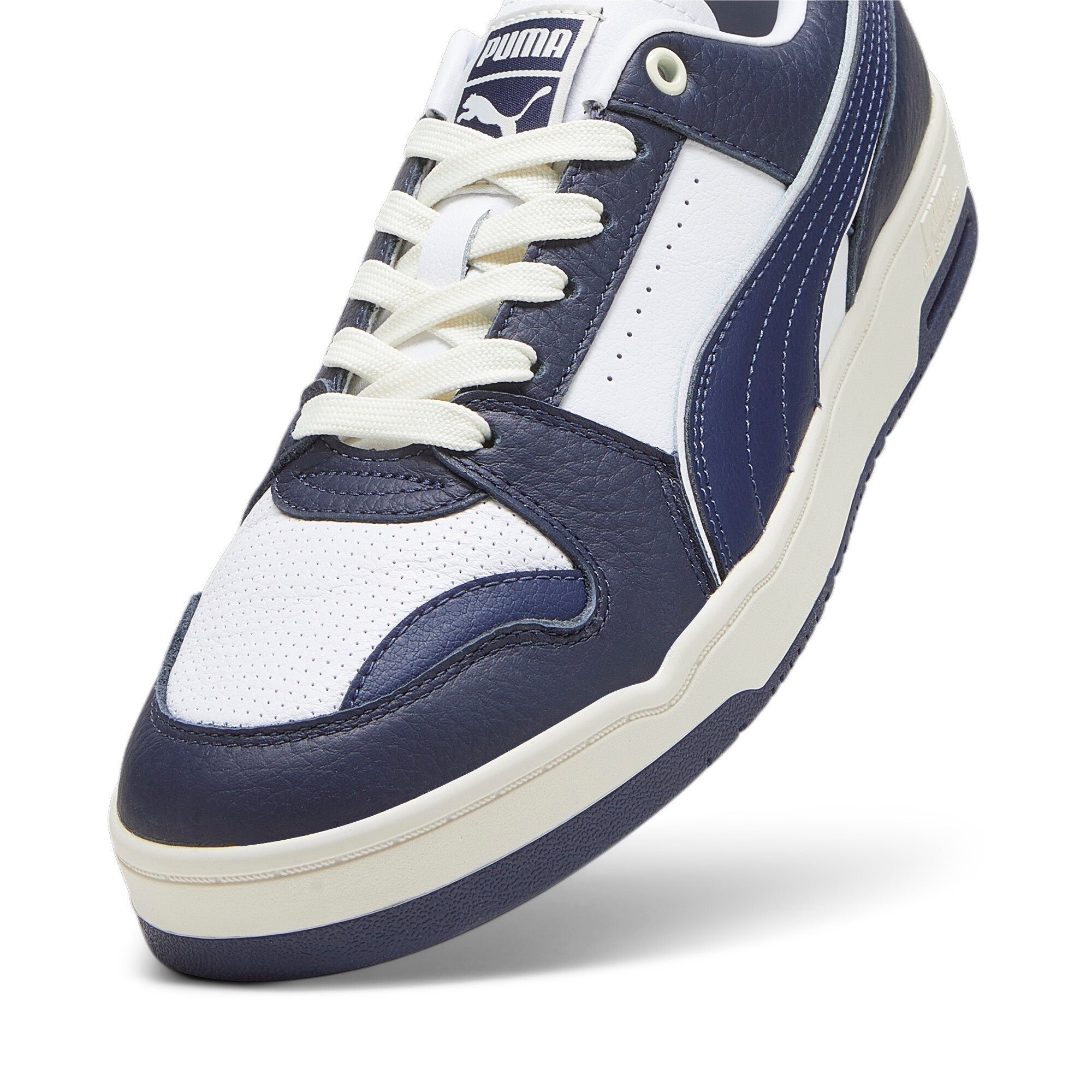 [394693-01] MENS PUMA SLIPSTREAM LO VINTAGE 'NEW NAVY WHITE'