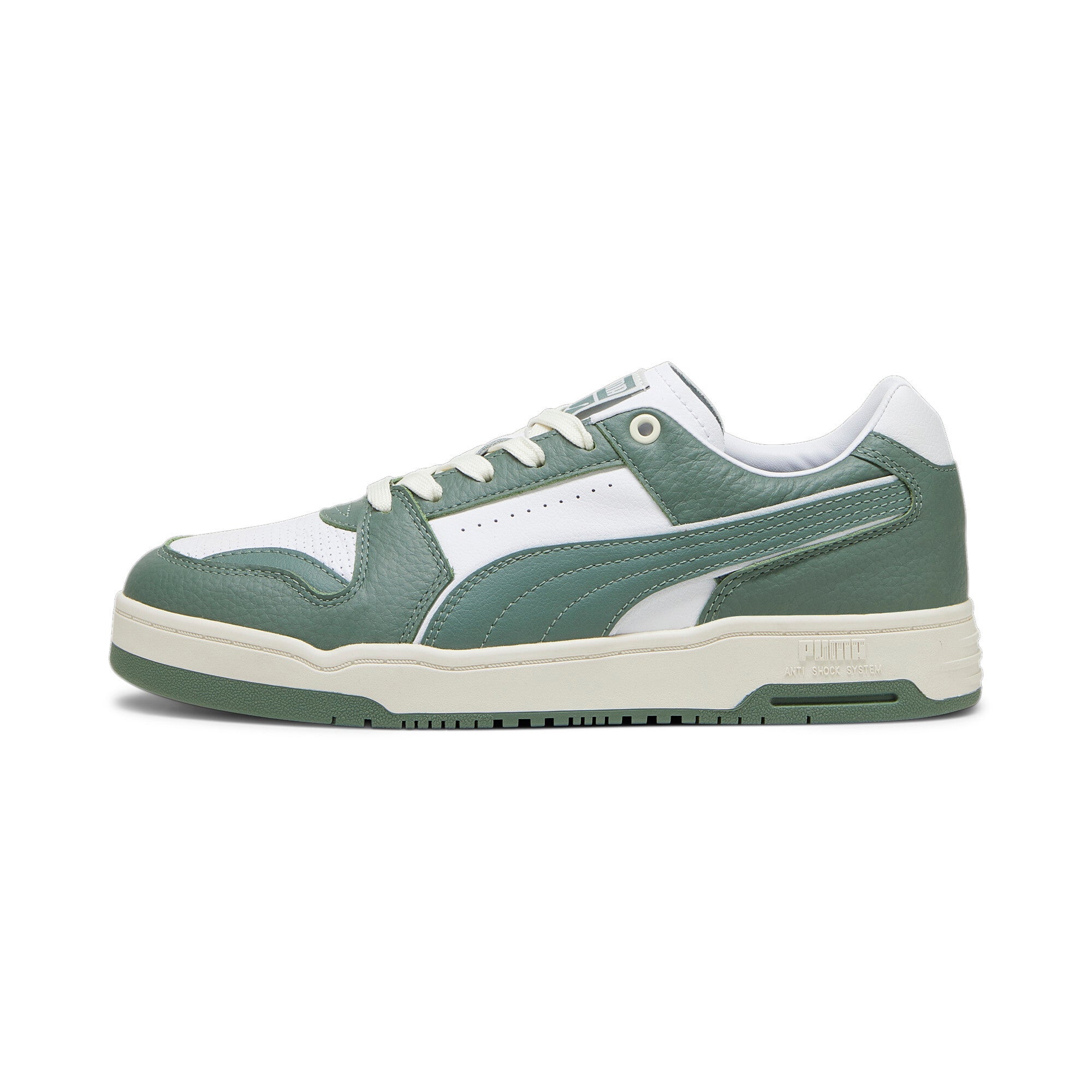 [394693-02] MENS PUMA SLIPSTREAM LO VINTAGE 'EUCALYPTUS WHITE'