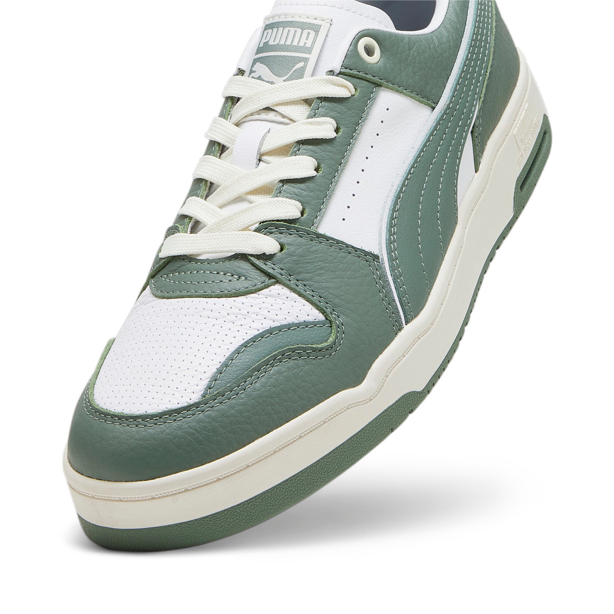 [394693-02] MENS PUMA SLIPSTREAM LO VINTAGE 'EUCALYPTUS WHITE'