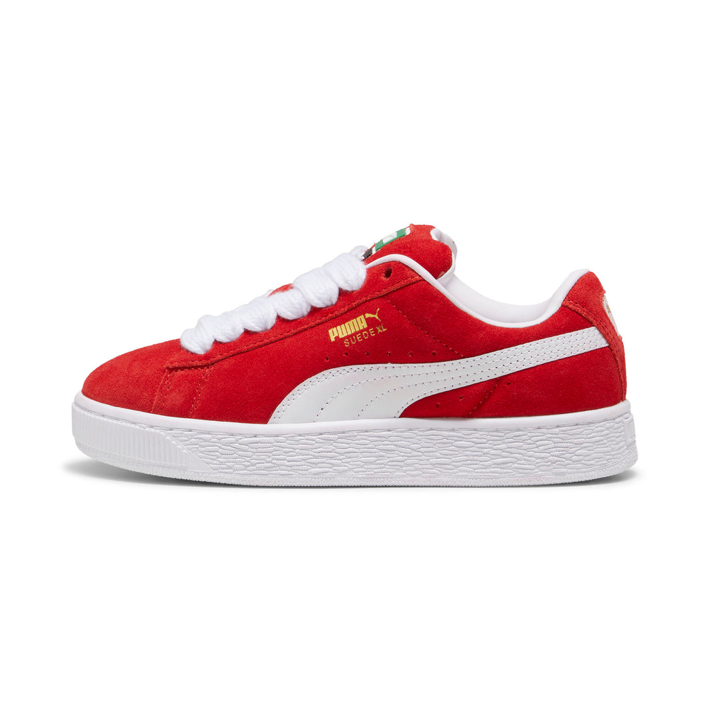 [396577-03] GRADE SCHOOL PUMA SUEDE XL GS 'RED WHITE'