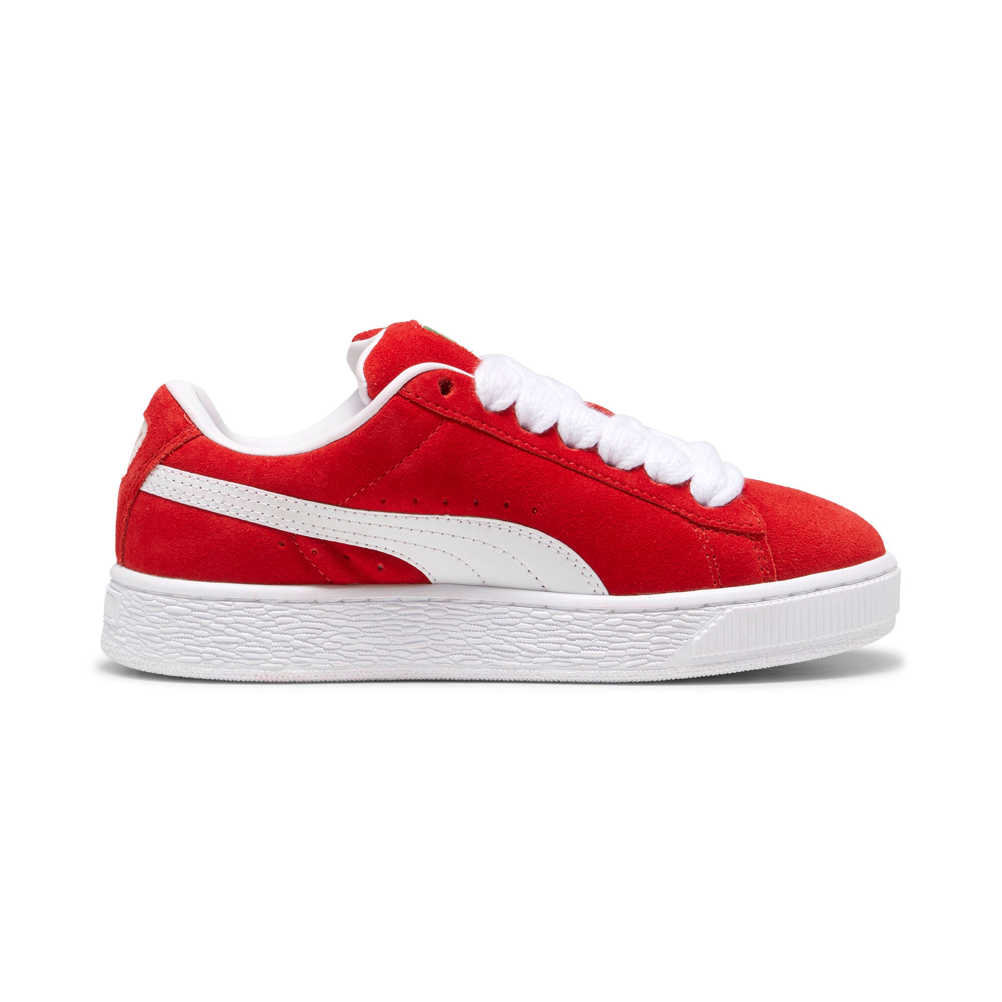 [396577-03] GRADE SCHOOL PUMA SUEDE XL GS 'RED WHITE'