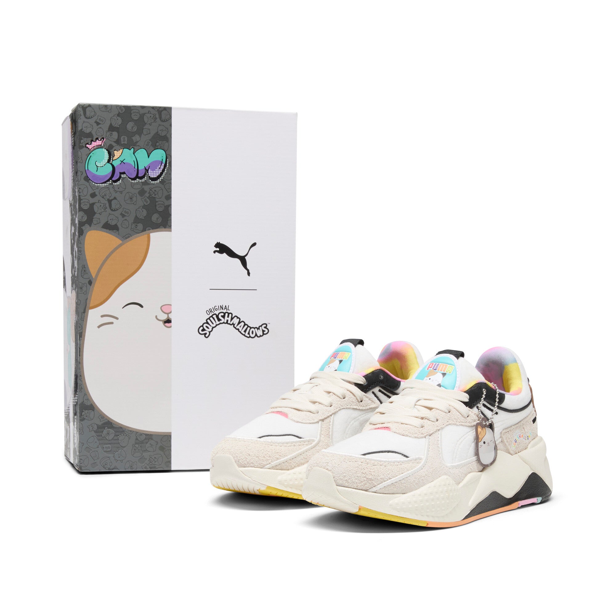 [397496-01] GRADE SCHOOL PUMA RS-X 'SQUISHMALLOWS CAM'