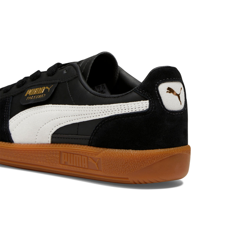 [397647-03] WOMENS PUMA PALERMO 'BLACK FEATHER GREY GUM'
