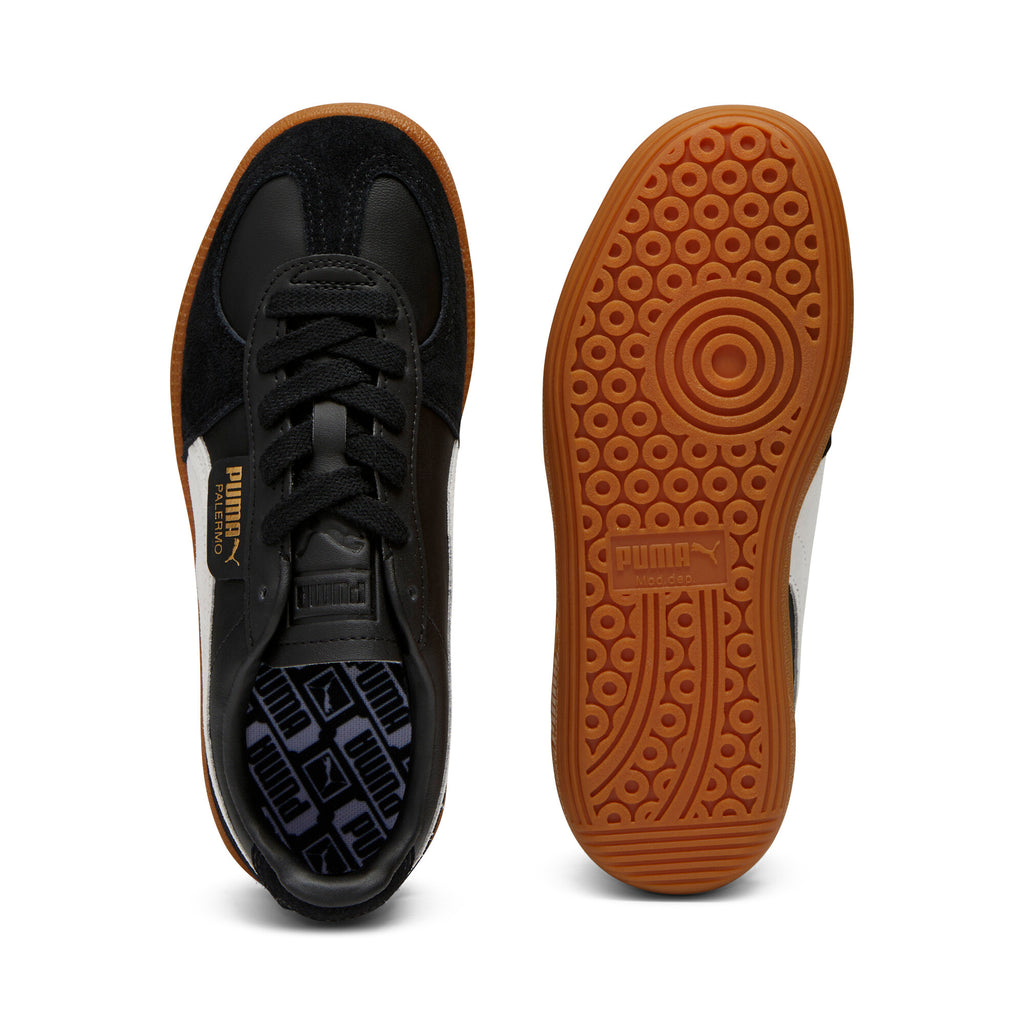 [397647-03] WOMENS PUMA PALERMO 'BLACK FEATHER GREY GUM'