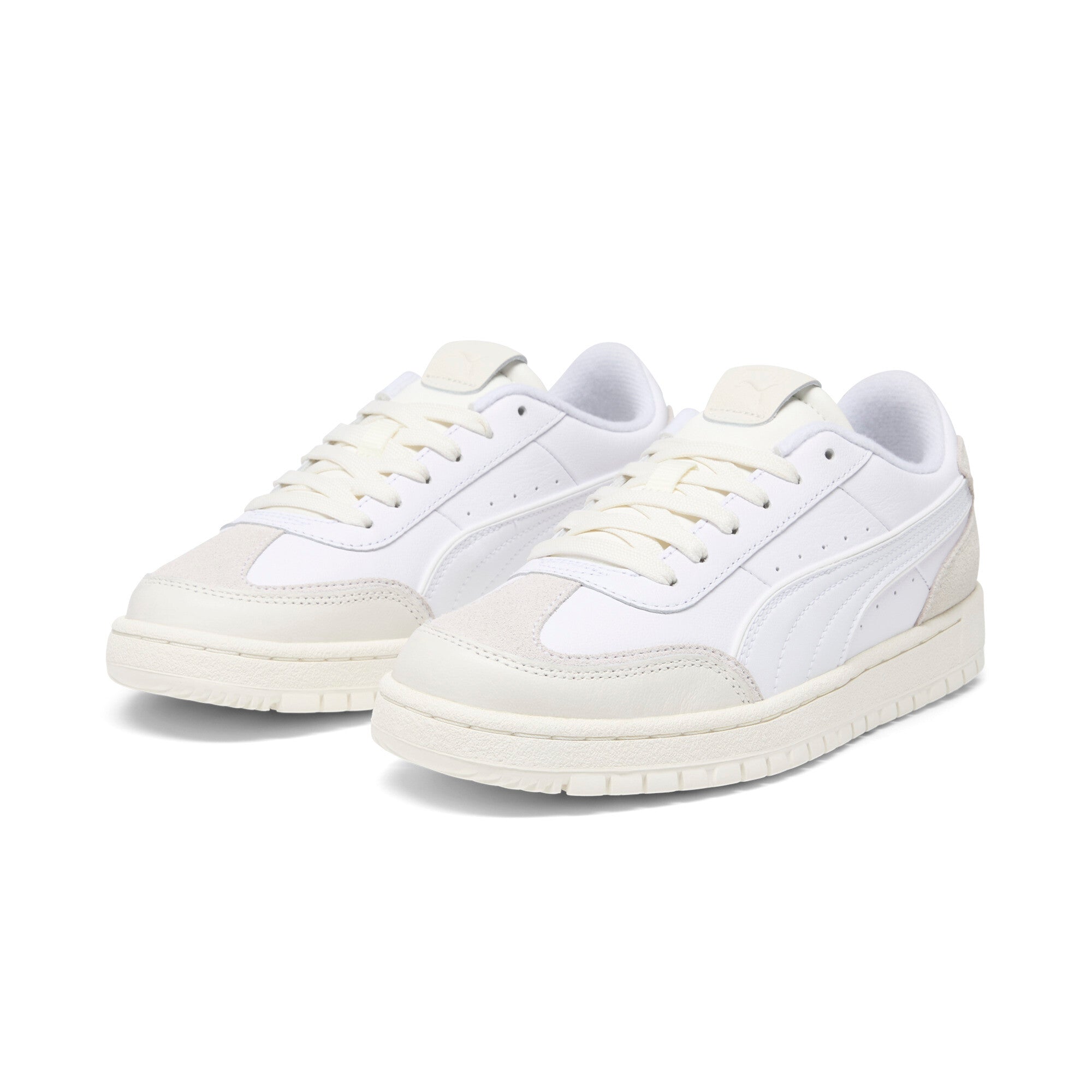 [397682-02] WOMENS PUMA PREMIER COURT 'WHITE VAPOR GREY'