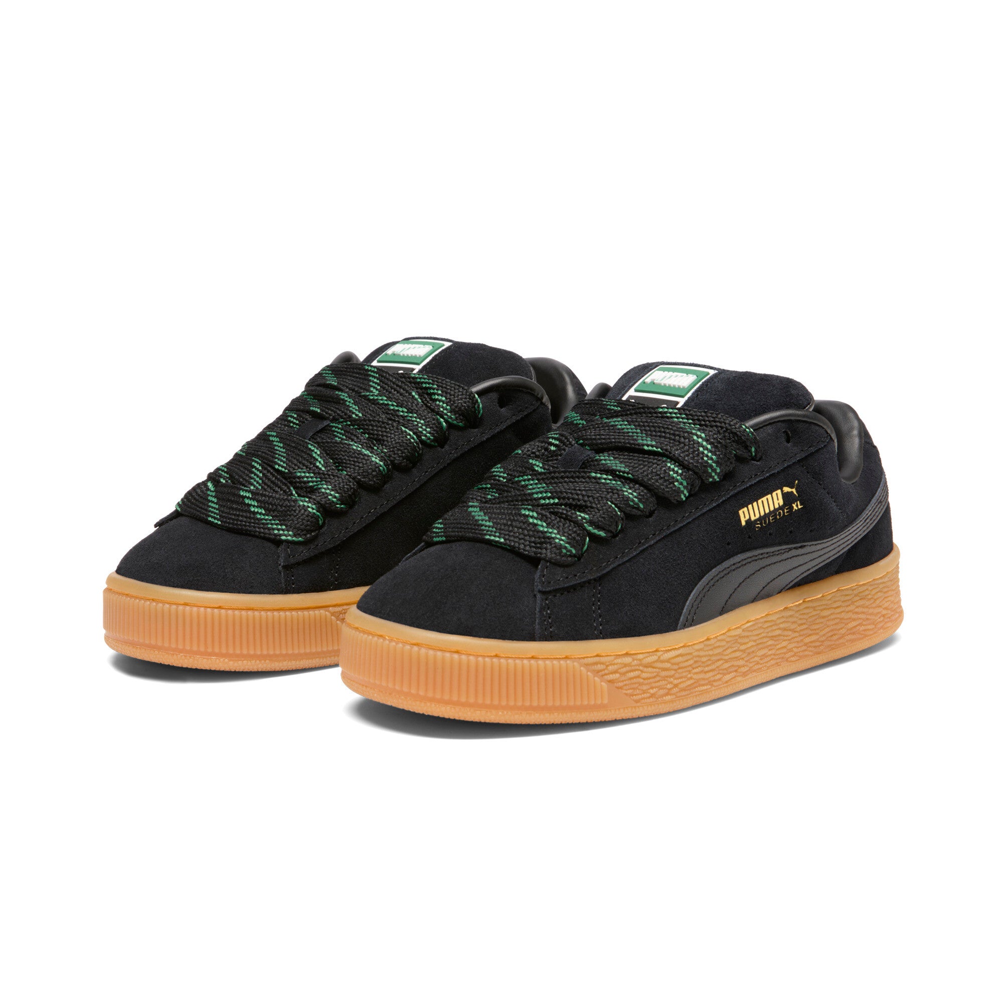 [398180-02] GRADE SCHOOL PUMA SUEDE XL SKATE