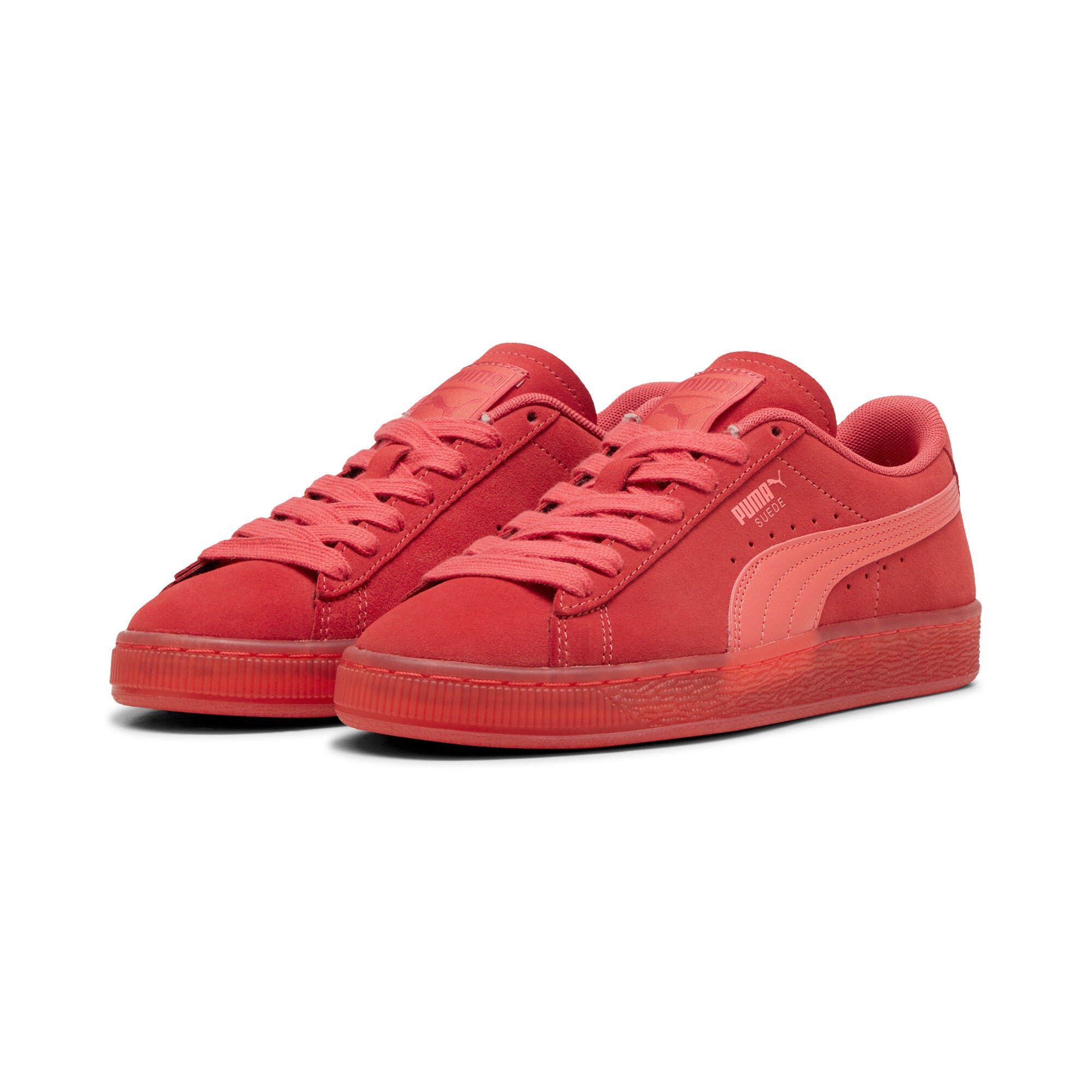 [398818-01] WOMENS PUMA SUEDE CLASSIC TRANSLUCENT