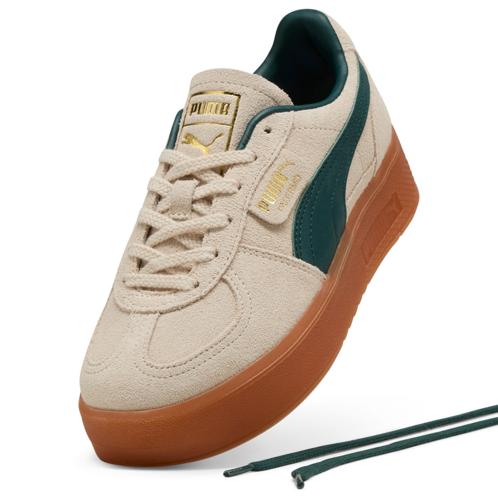 [399348-18] WOMENS PUMA PALERMO ELEVATA 'ALPINE SNOW GREEN TERRAIN'