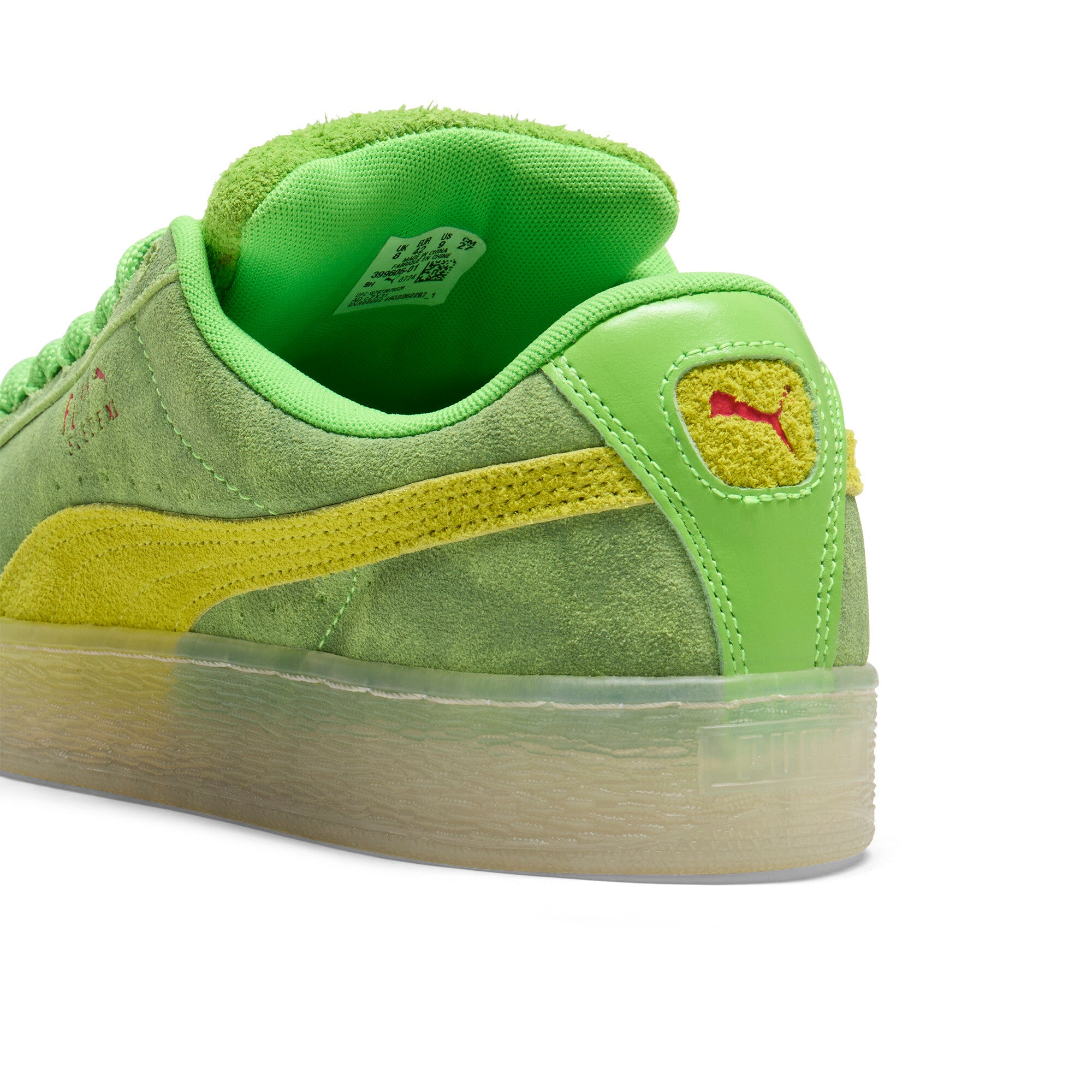 [399606-01] MENS PUMA SUEDE XL GHOSTBUSTERS SLIMER