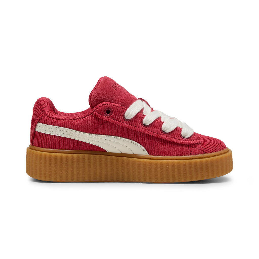 [399872-04] GRADE SCHOOL PUMA CREEPER PHATTY 'RIHANNA FENTY CORDUROY RED'