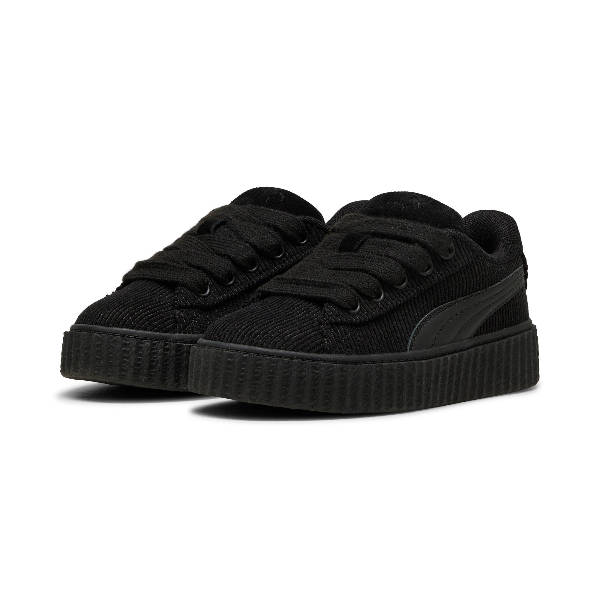[399873-03] PRESCHOOL PUMA CREEPER PHATTY 'RIHANNA FENTY CORDUROY BLACK'