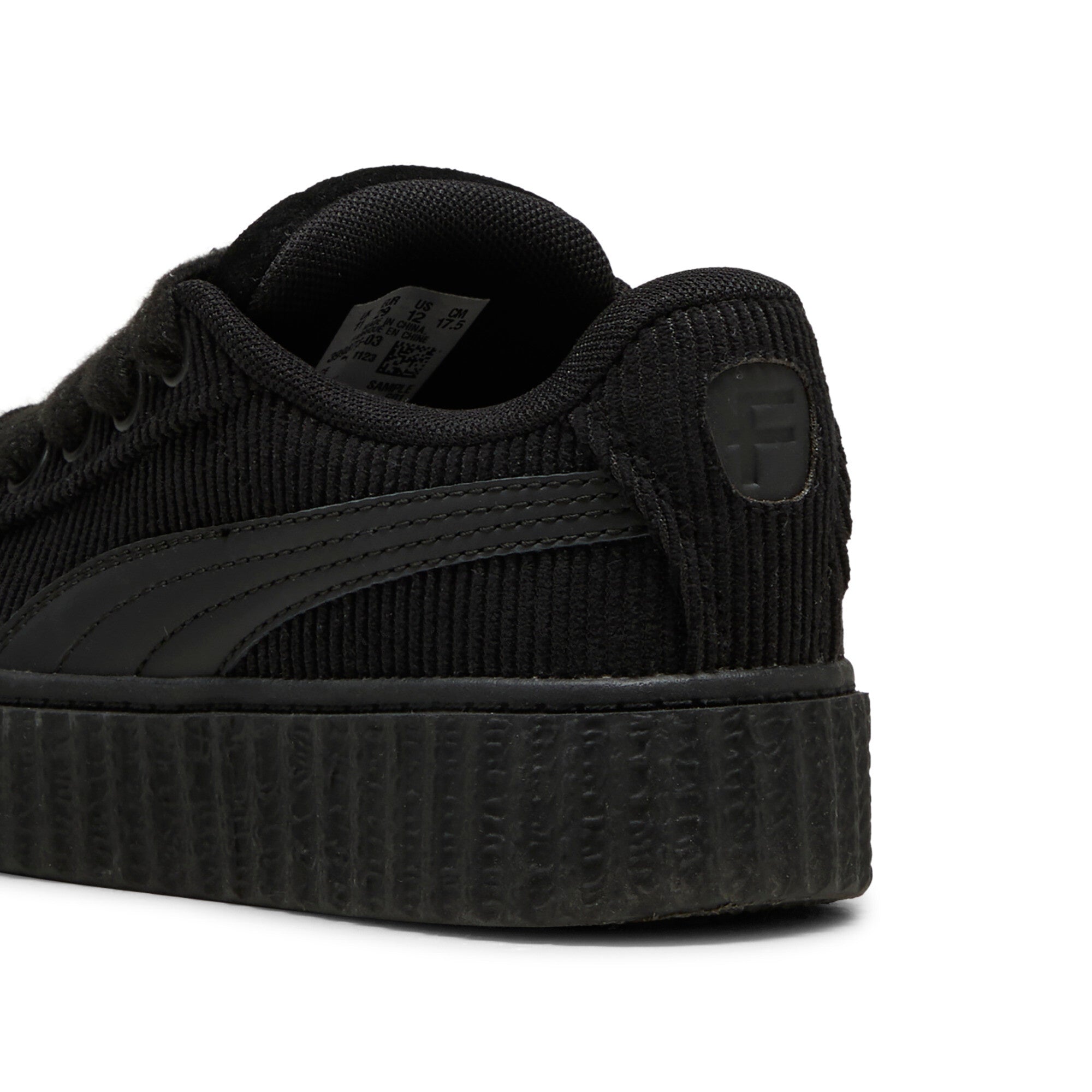 [399873-03] PRESCHOOL PUMA CREEPER PHATTY 'RIHANNA FENTY CORDUROY BLACK'