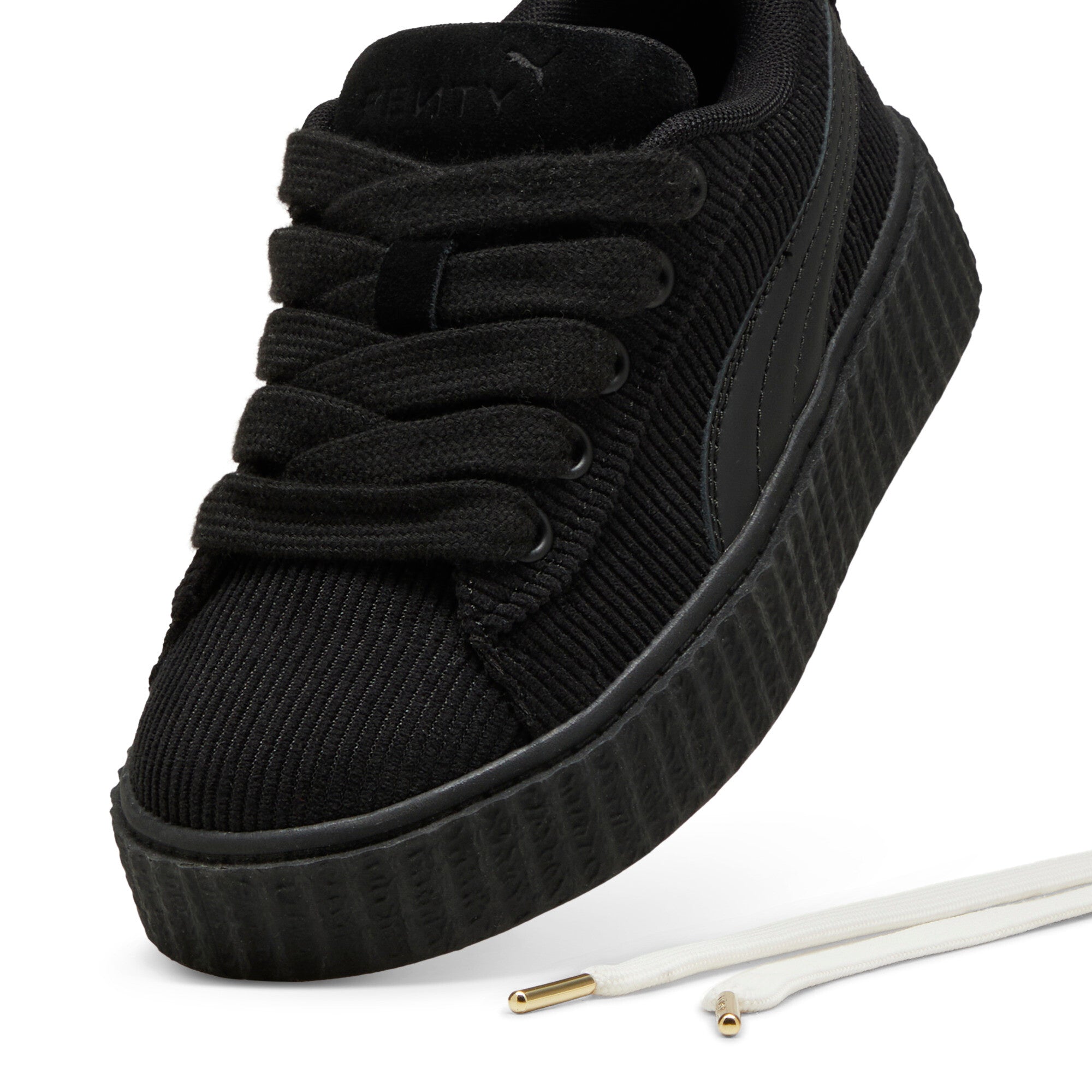 [399873-03] PRESCHOOL PUMA CREEPER PHATTY 'RIHANNA FENTY CORDUROY BLACK'