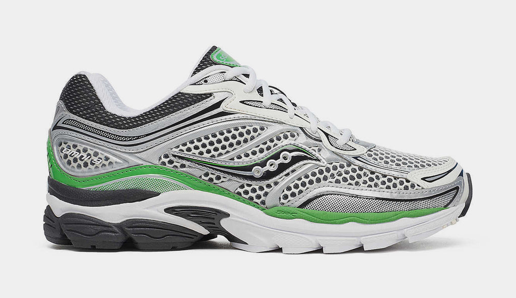 [S70739-17] MENS SAUCONY PROGRID OMNI 9 'SILVER/GREEN'
