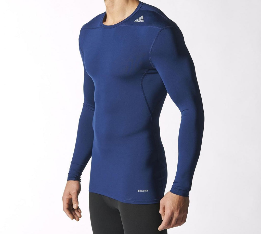 [G90141] Mens Adidas Techfit Base Long Sleeve Compression Shirt