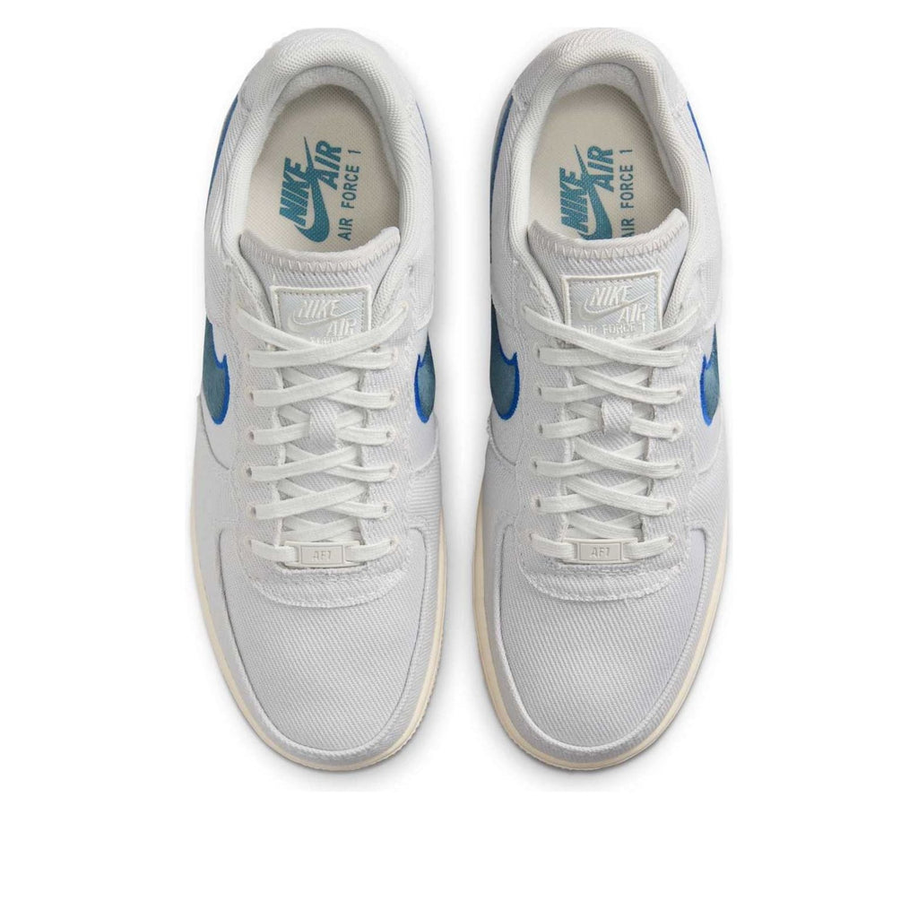 [HV1204-001] MENS NIKE AIR FORCE 1 LOW CANVAS 'PHOTON DUST GAME ROYAL'