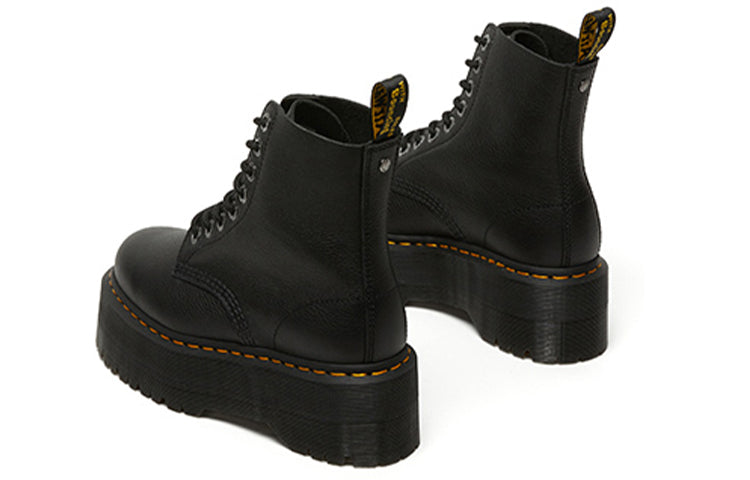 [26925001] UNISEX DR. MARTENS 1460 MAX LEATHER PLATFORM BOOTS