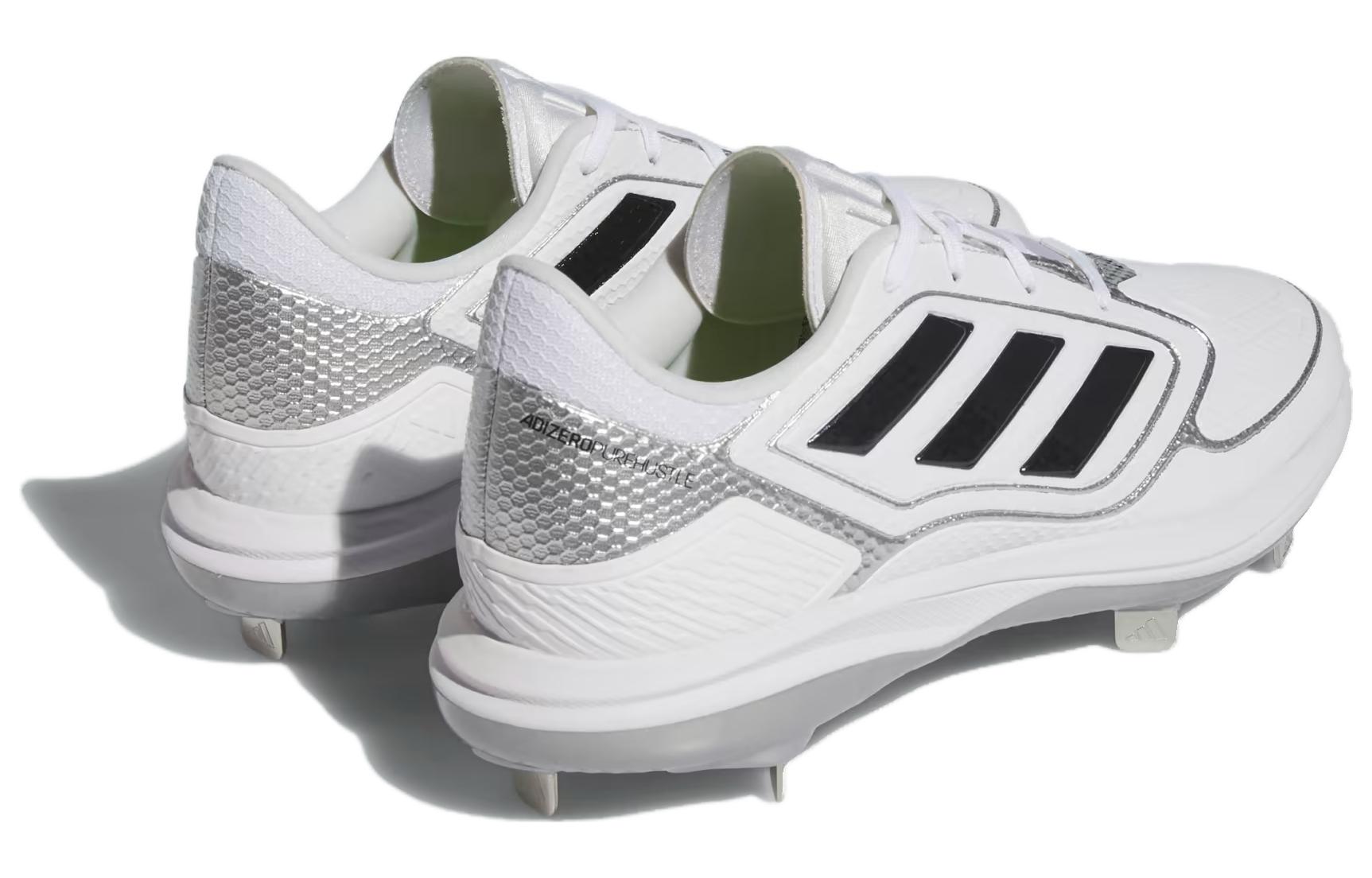 [IG7135] WOMENS ADIDAS ADIZERO PUREHUSTLE 3 'WHITE BLACK SILVER'