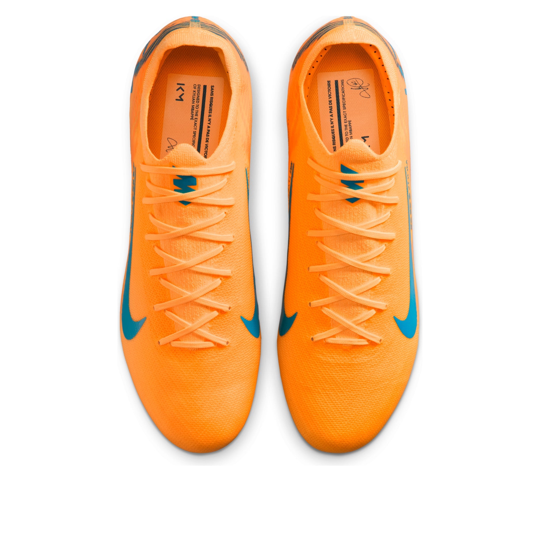 [FQ8689-801] MENS NIKE ZOOM MERCURIAL VAPOR 16 PRO FG 'KYLIAN MBAPPÉ MELON TINT'