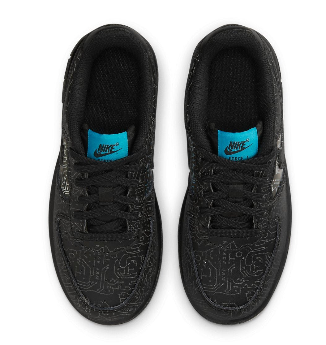 [DN1438-001] PRESCHOOL NIKE AIR FORCE 1 LOW 'COMPUTER CHIP SPACE JAM' (PS)