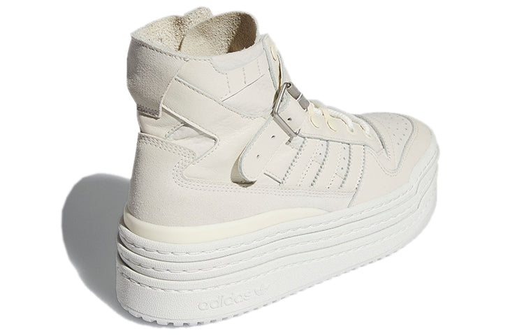 [S42803] WOMENS ADIDAS TRIPLE PLATFORUM HI 'OFF-WHITE'