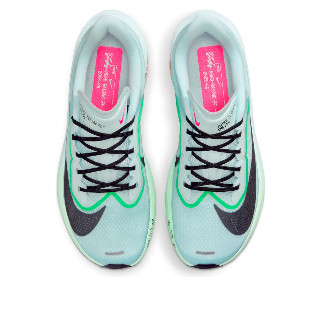 [FN8455-402] WOMENS NIKE ZOOM FLY 6 'GLACIER ICE HYPER PINK GREEN'