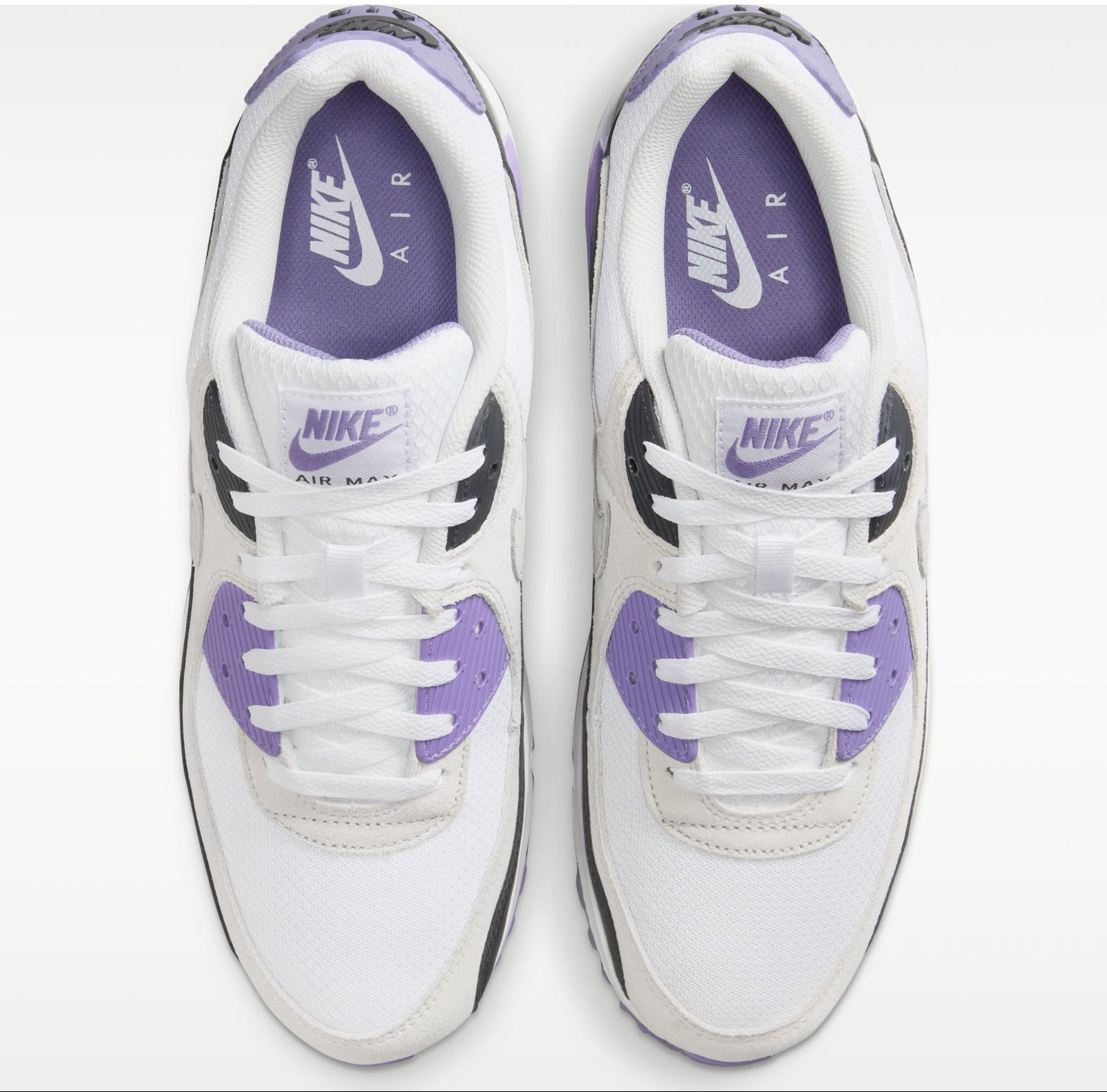 [DM0029-114] MENS NIKE AIR MAX 90 'WHITE DUSTY AMETHYST'