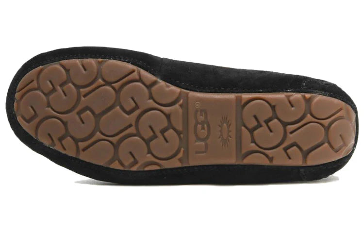 [5612-BLK] WOMENS UGG DAKOTA SLIPPER 'BLACK' - BLACK
