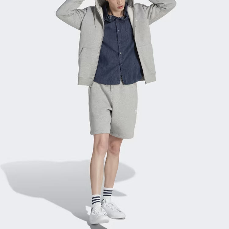 [IL2516] MENS ADIDAS ORIGINALS ESSENTIAL FULL-ZIP HOODIE