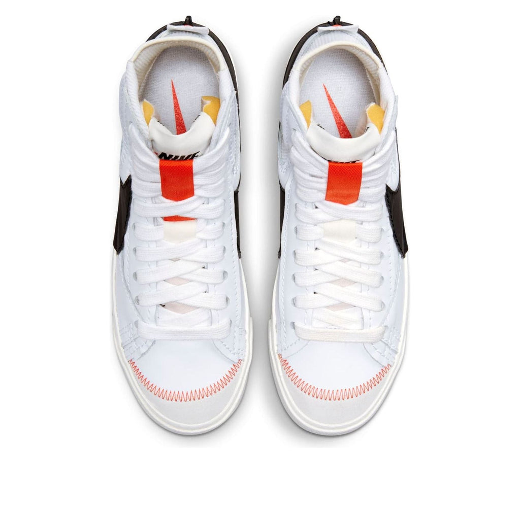 [DQ1471-100] WOMENS NIKE BLAZER MID 77 JUMBO 'WHITE BLACK SAIL'