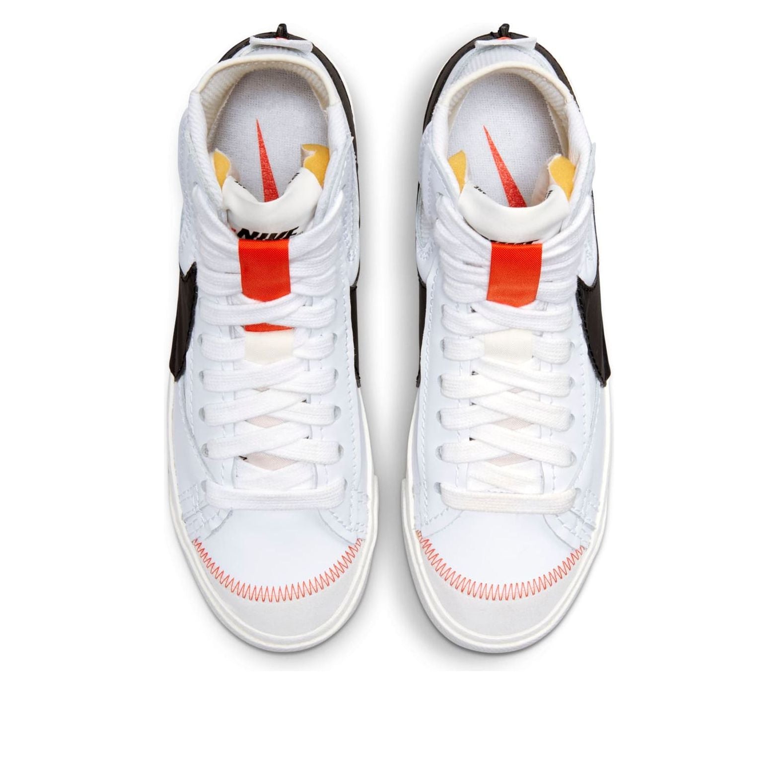 [DQ1471-100] WOMENS NIKE BLAZER MID 77 JUMBO 'WHITE BLACK SAIL'