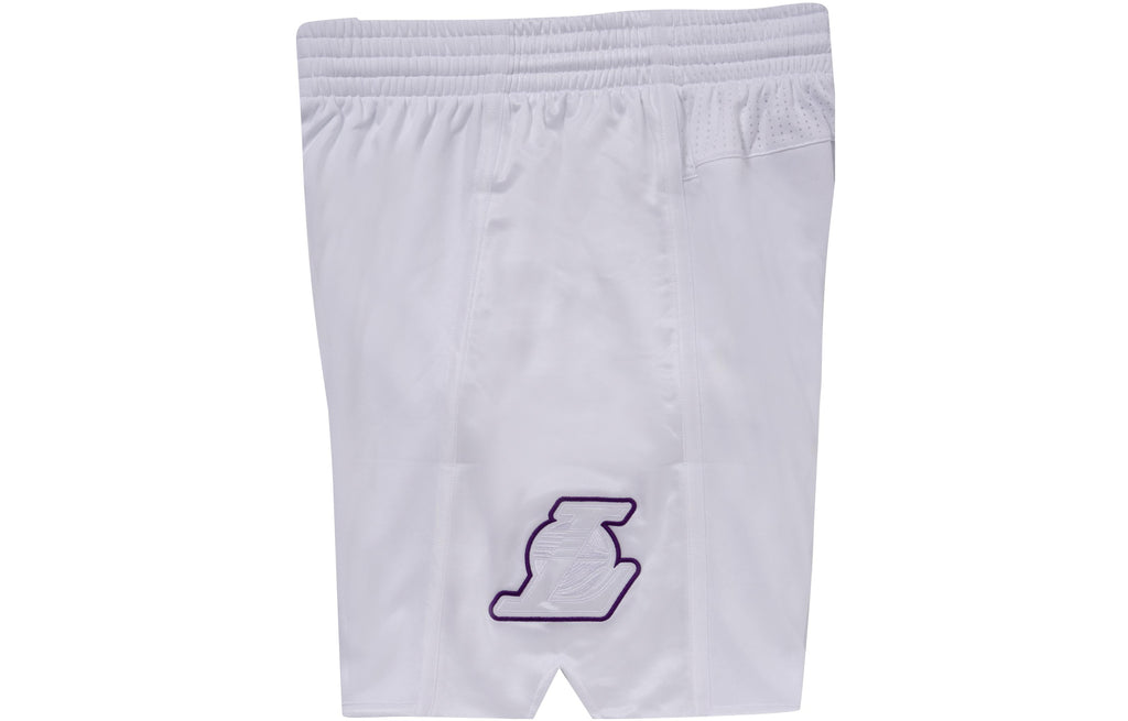 [ASHR4972-LAL12PPPWHIT] MENS MITCHELL & NESS CHRISTMAS DAY SHORTS LAKERS 2012