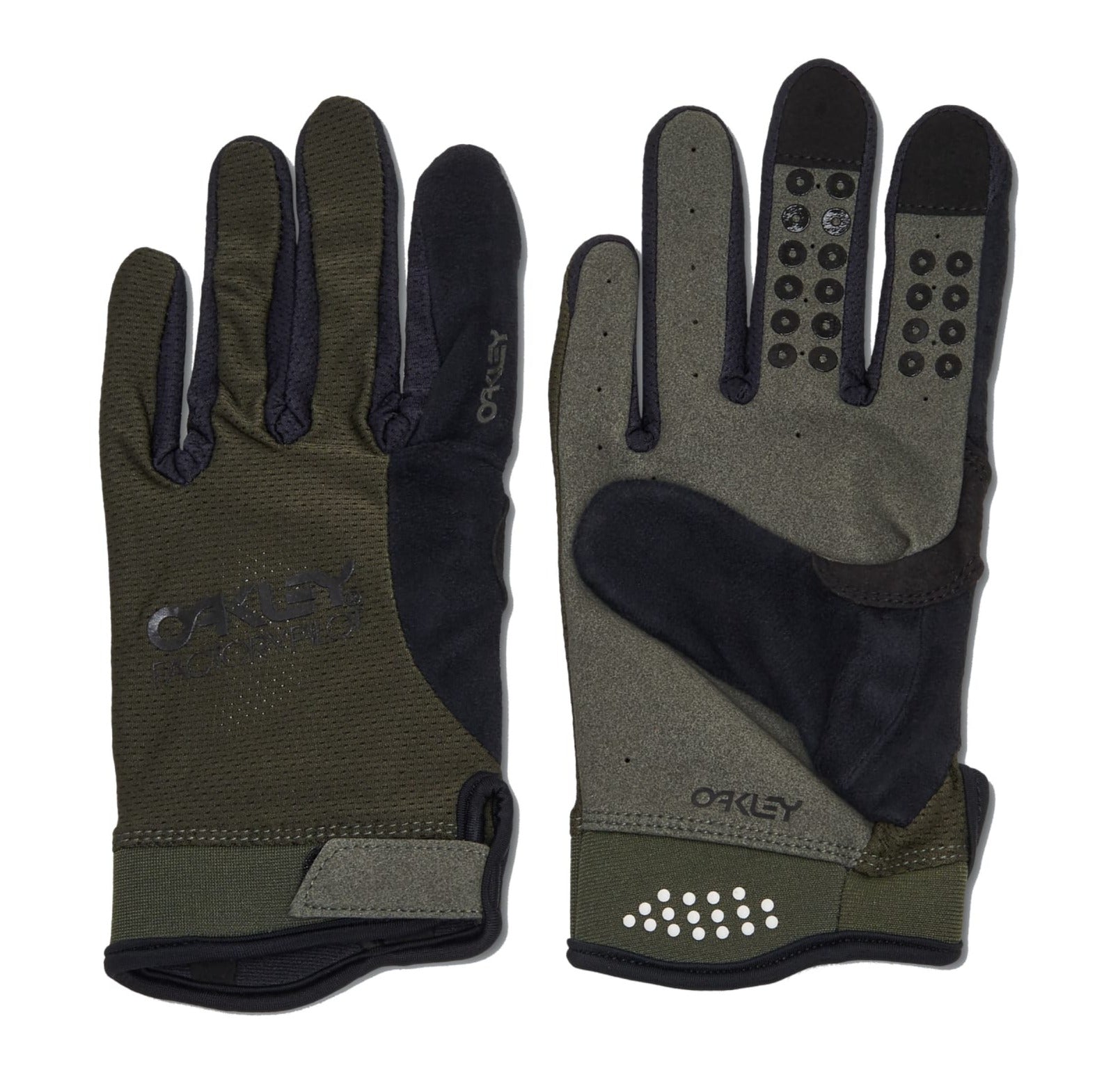 [FOS900878-86L] MENS OAKLEY ALL MOUNTAIN MTB GLOVE - NEW DARK BRUSH