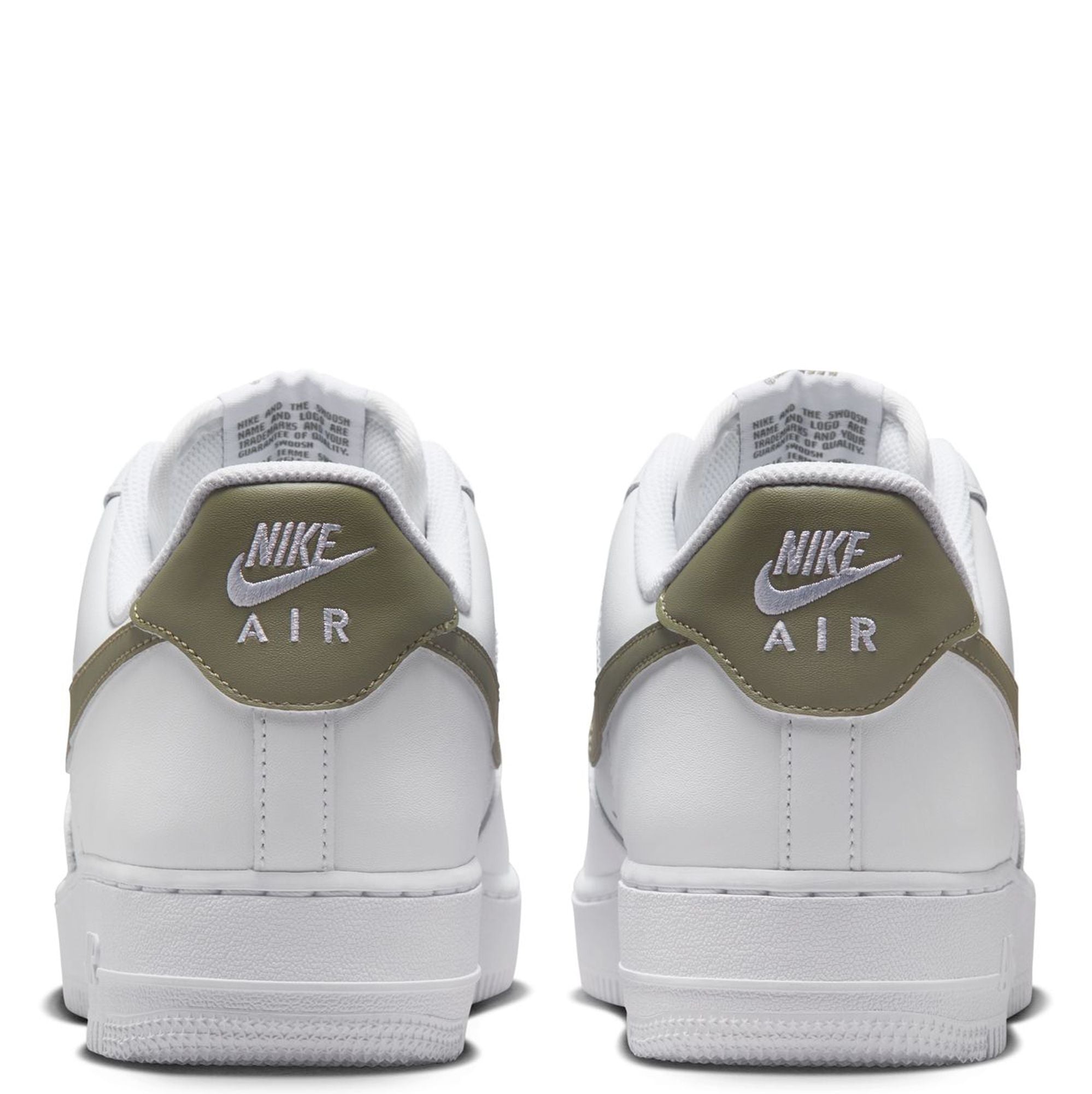 [FJ4146-116] MENS NIKE AIR FORCE 1 '07 'WHITE LIGHT ARMY'