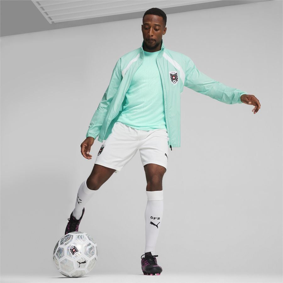 [774172-07] WOMENS PUMA OFB PREMATCH WOVEN JACKET