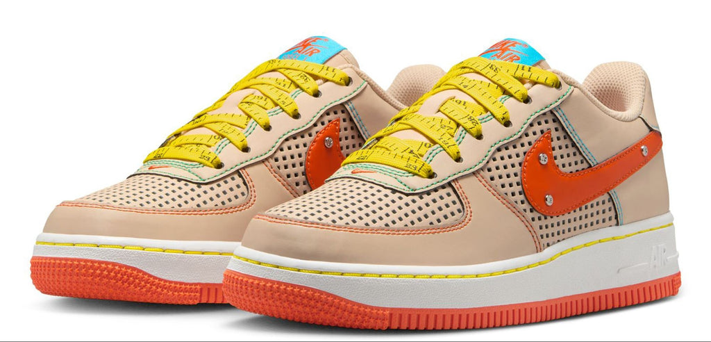 [IB7725-126] GRADE SCHOOL NIKE AIR FORCE 1 LE BG 'D.I.Y. DIORAMA'