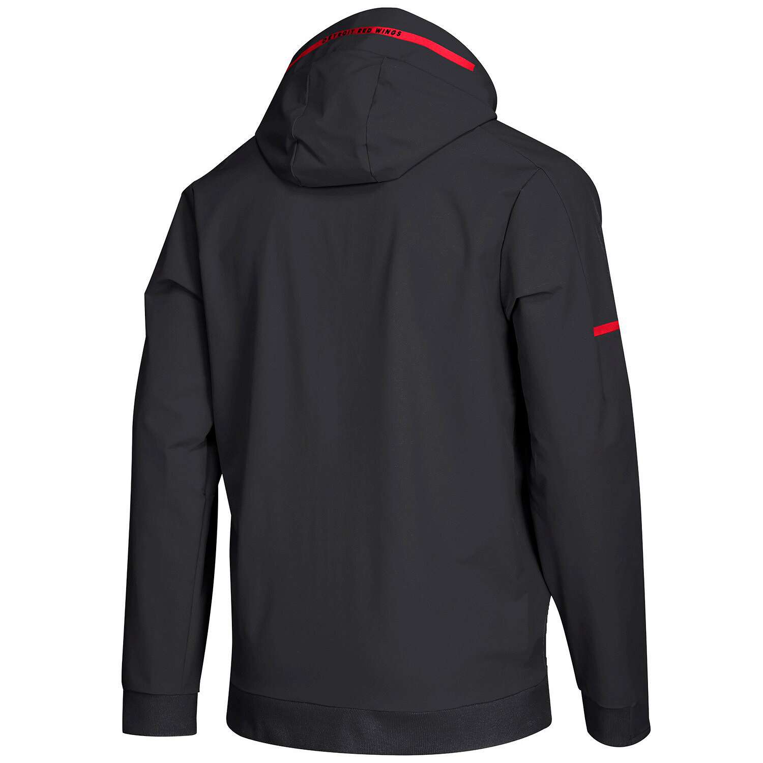 [ D77159 ] Mens Adidas NHL Detroit Red Wings Woven Full Zip Hoodie