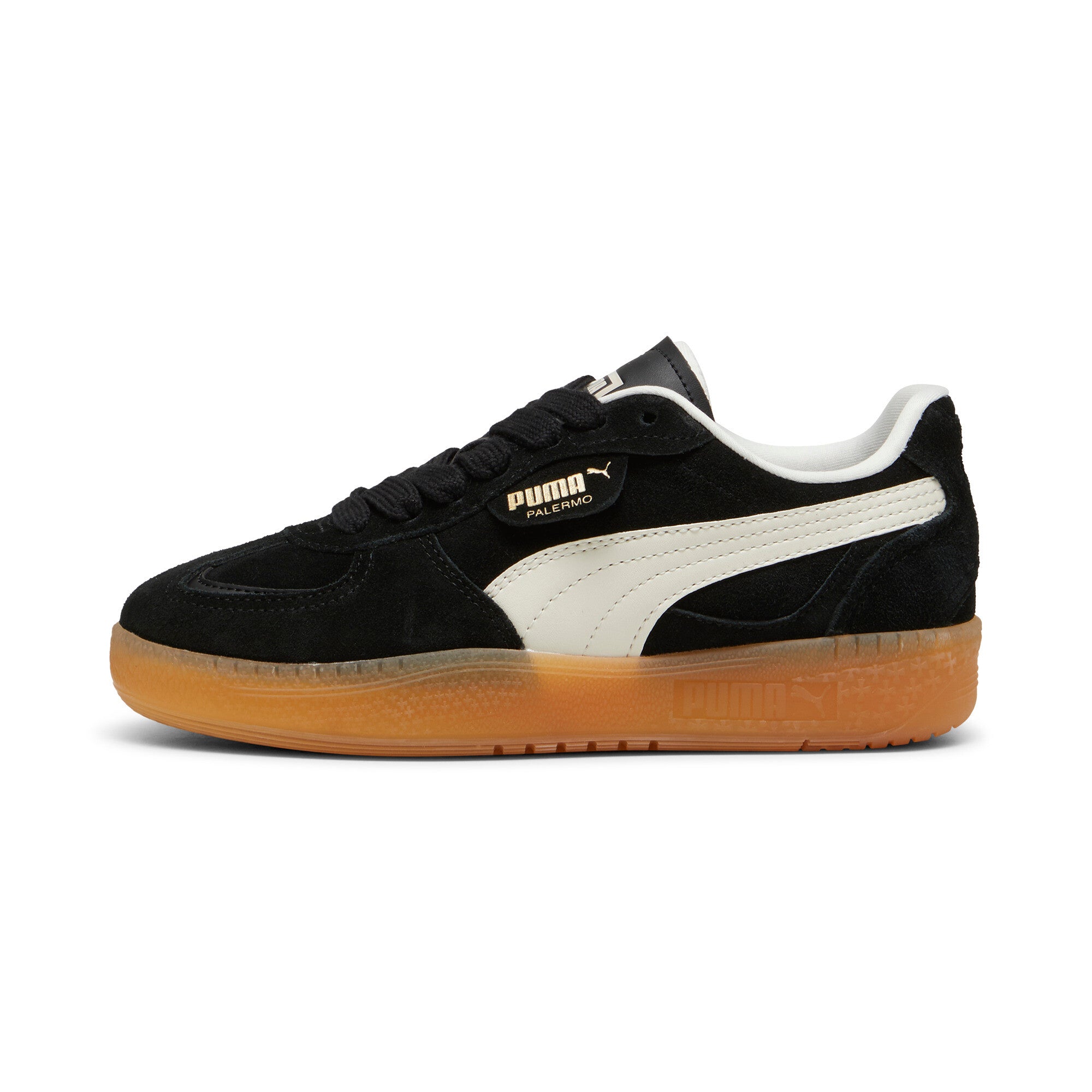 [400323-02] WOMENS PUMA PALERMO MODA XTRA 'BLACK FROSTED IVORY GUM'