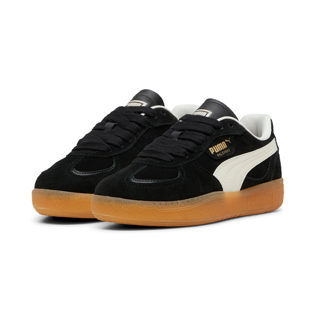[400323-02] WOMENS PUMA PALERMO MODA XTRA 'BLACK FROSTED IVORY GUM'
