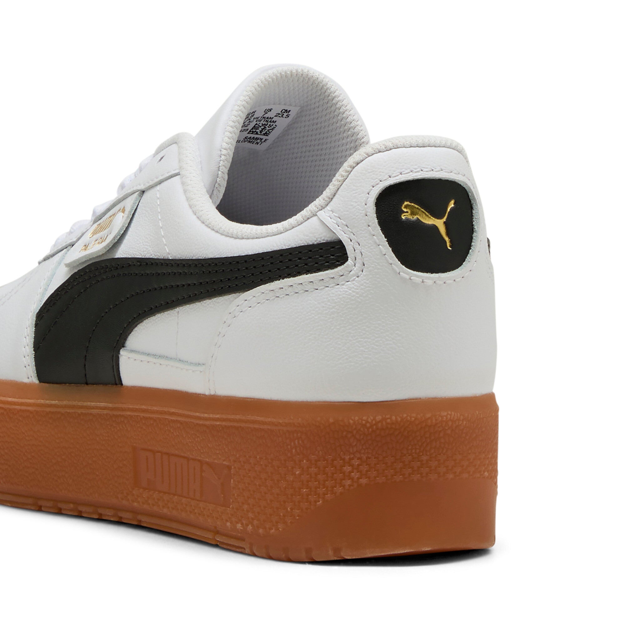 [400461-02] WOMENS PUMA PALERMO ELEVATA LEATHER 'WHITE GUM'