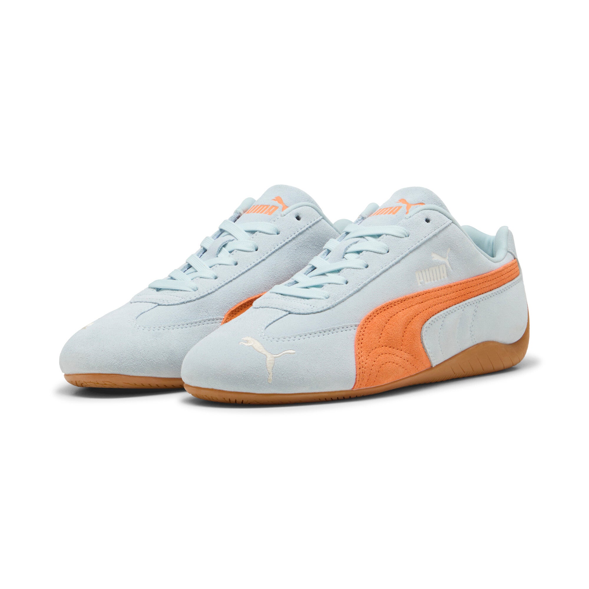 [400986-40] WOMENS PUMA SPEEDCAT OG 'SEA GLASS ORANGE GLO'