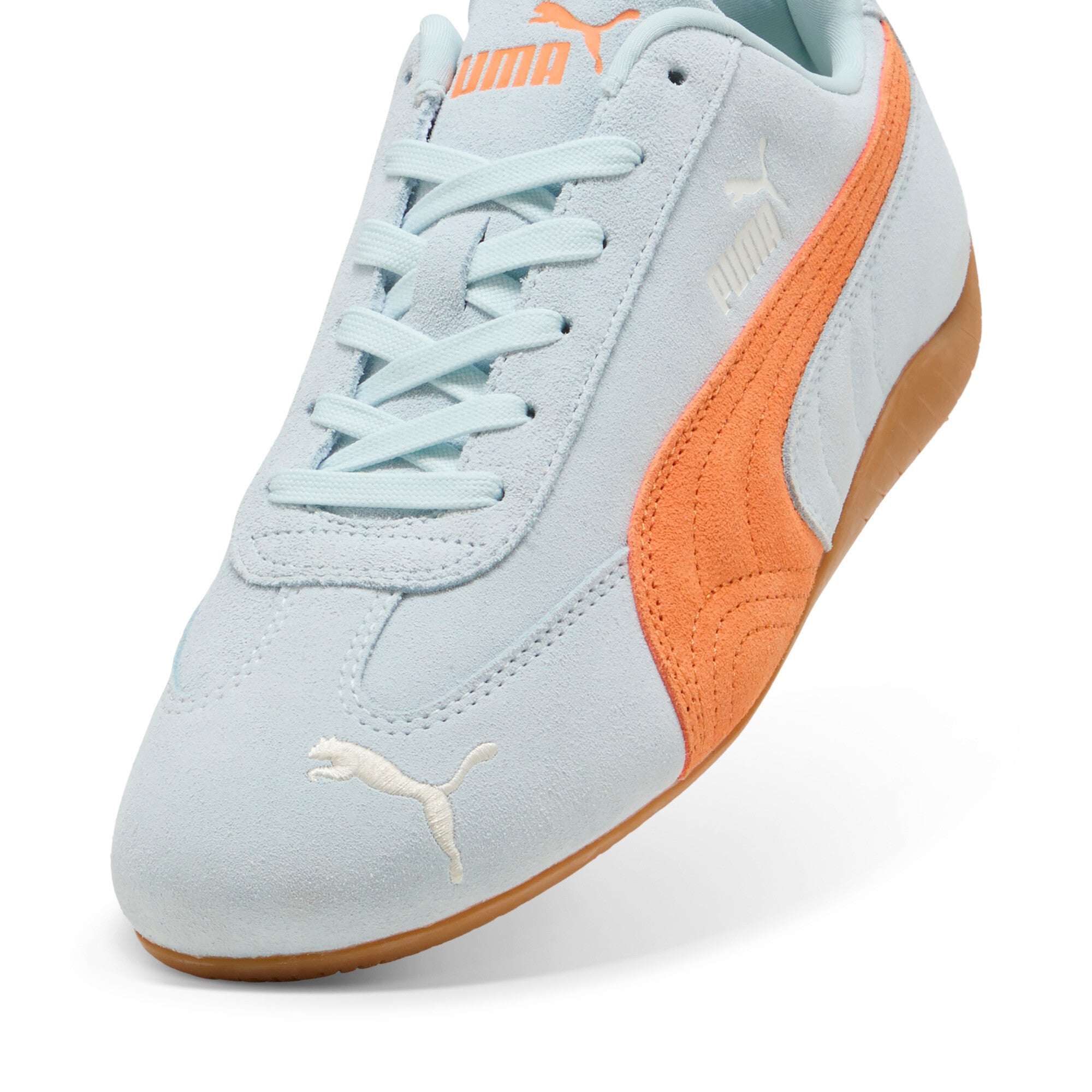 [400986-40] WOMENS PUMA SPEEDCAT OG 'SEA GLASS ORANGE GLO'