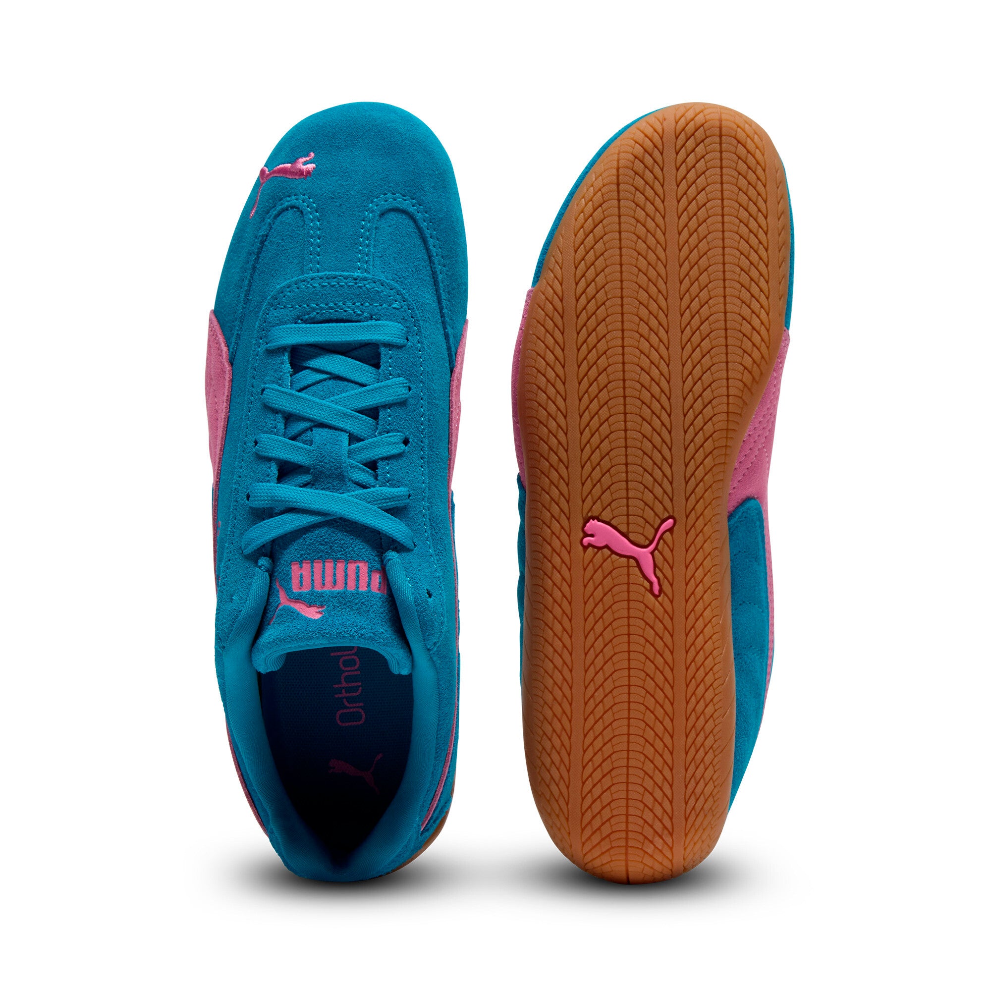 [400986-43] WOMENS PUMA SPEEDCAT OG 'TROPICAL BLUE POISED PINK'