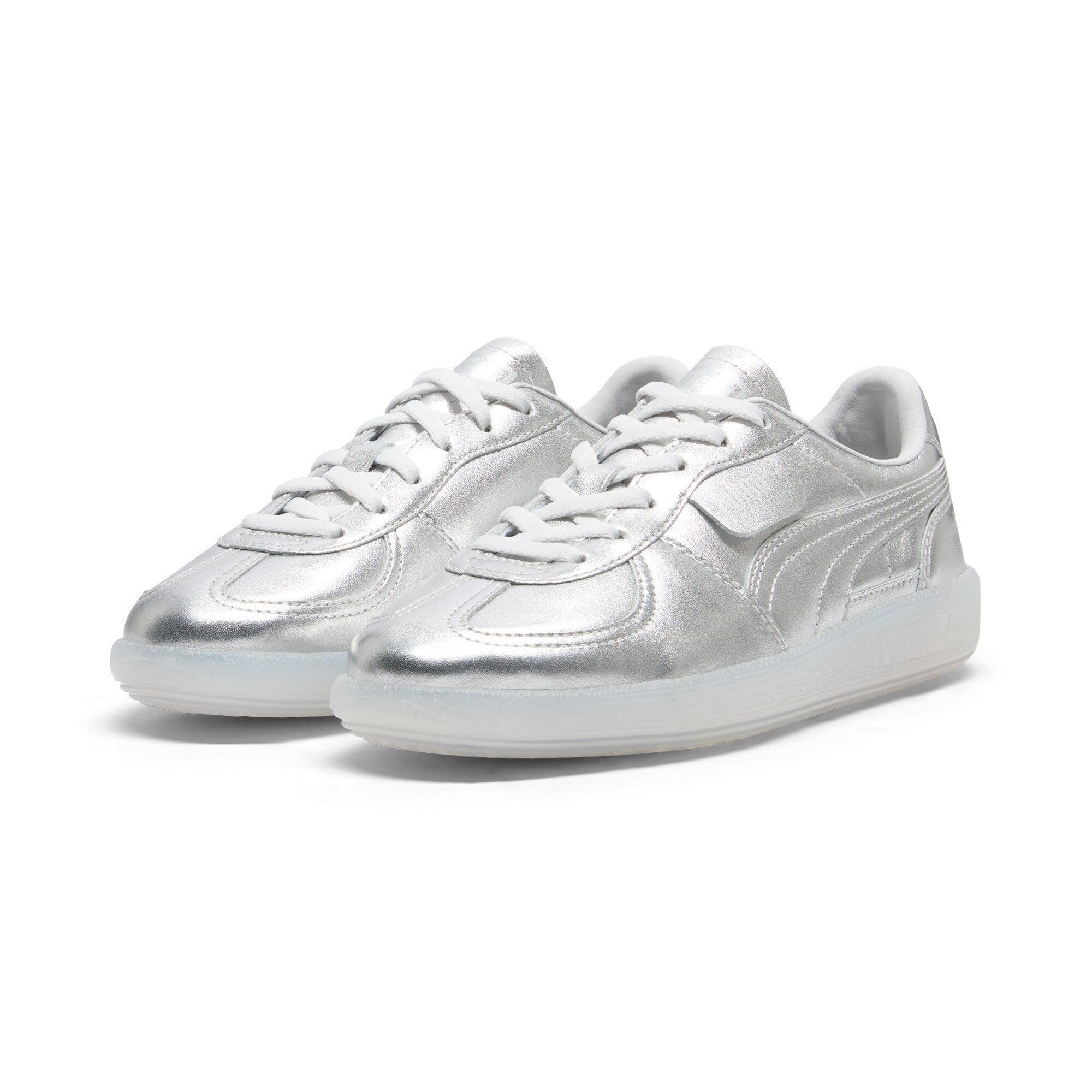 [401325-01] GRADE SCHOOL PUMA PALERMO CHROME