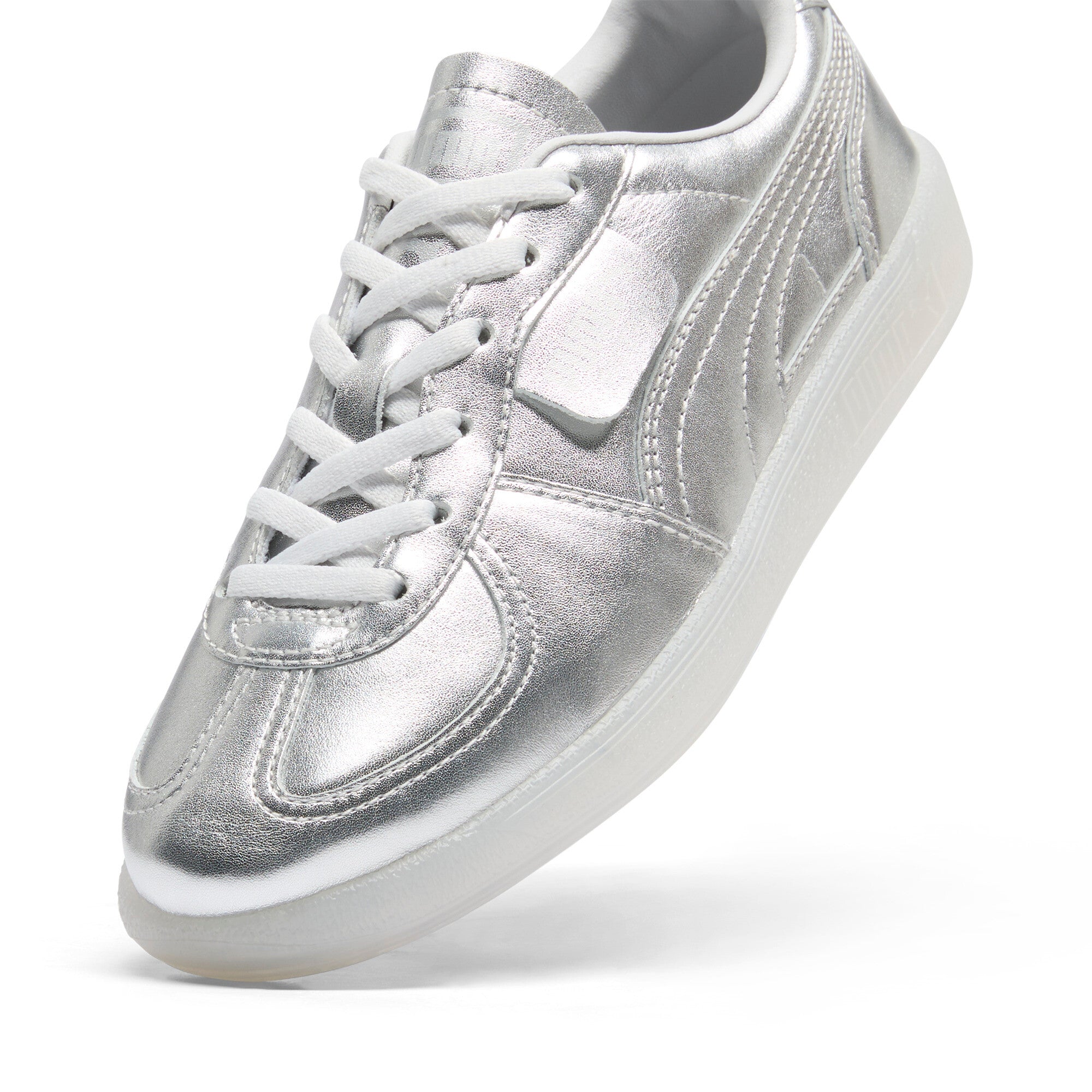 [401325-01] GRADE SCHOOL PUMA PALERMO CHROME