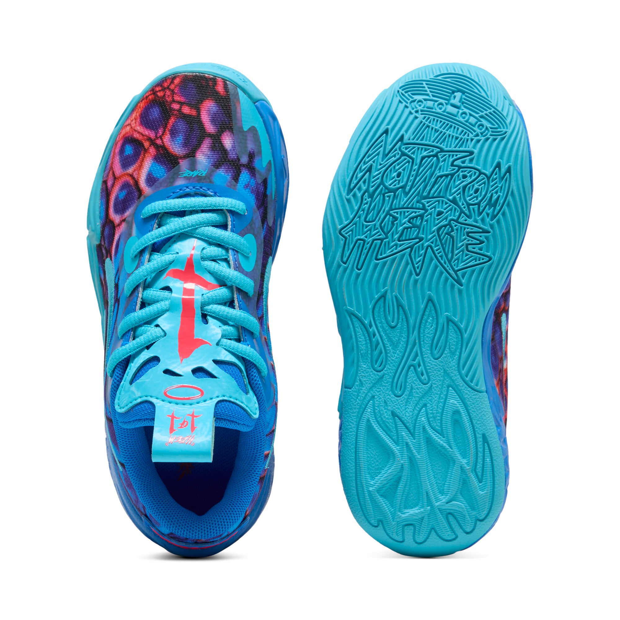 [401521-01] GRADE SCHOOL PUMA LAMELO MB.04 LOW ALIEN SKIN